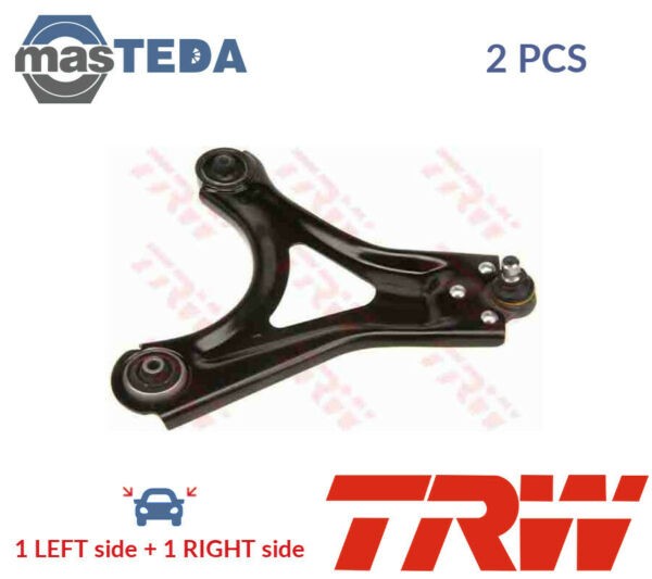2x TRW FRONT LH RH TRACK CONTROL ARM PAIR JTC164 P NEW OE REPLACEMENT