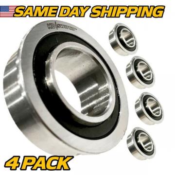 (4 Pack) Front Wheel Bearing Replaces John Deere R70 R72, R92, S80, S82, S92